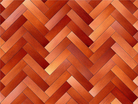 Paprika Stain Wooden Parquet Vinyl Wrap Pattern~Rwraps Series 914 Digitally Printed Vinyl Wrap~0