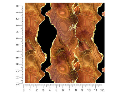 paprika swirls gemstone films 1ft x 1ft Craft Sheets