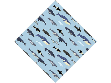 Parading Along Marine Life Vinyl Wrap Pattern