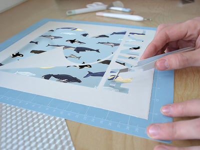 parading along salt water Easy Weed Craft Vinyl