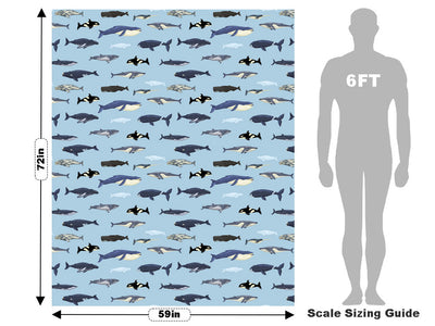 Parading Along Marine Life Vehicle Wrap Scale~Rwraps Series 914 Parading Along Marine Life Measurements~1