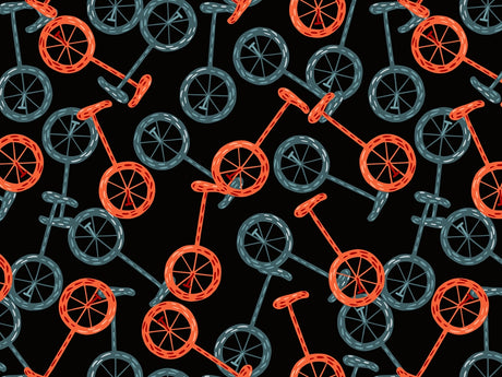 Parading Unicycles Circus Vinyl Wrap Pattern~Rwraps Series 914 Digitally Printed Vinyl Wrap~0
