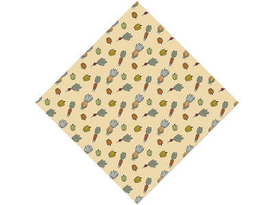 Parchment Harvest Gardening Vinyl Wrap Pattern
