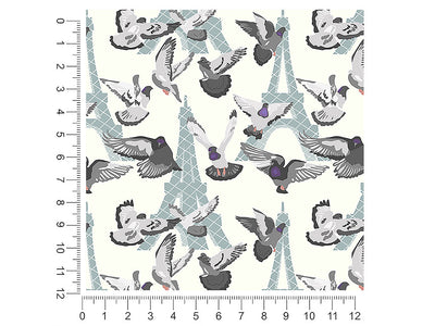 parisian urbanites bird 1ft x 1ft Craft Sheets