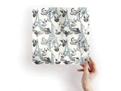 parisian urbanites bird Craft Sheets