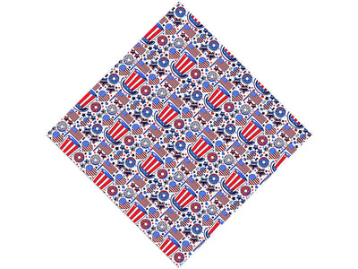 Party Favors Americana Vinyl Wrap Pattern