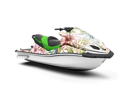 Passionate Carnations Floral Jet Ski Vinyl Customized Wrap