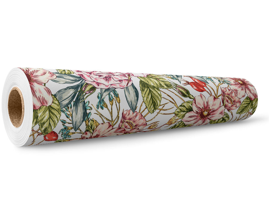 Passionate Carnations Floral Wrap Film Wholesale Roll~Rwraps Series 914 Digitally Printed Vinyl Roll~5