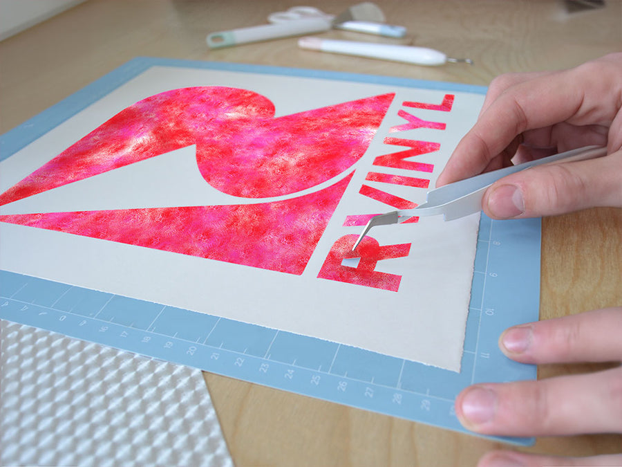 passionate rose tie dye Easy Weed Craft Vinyl