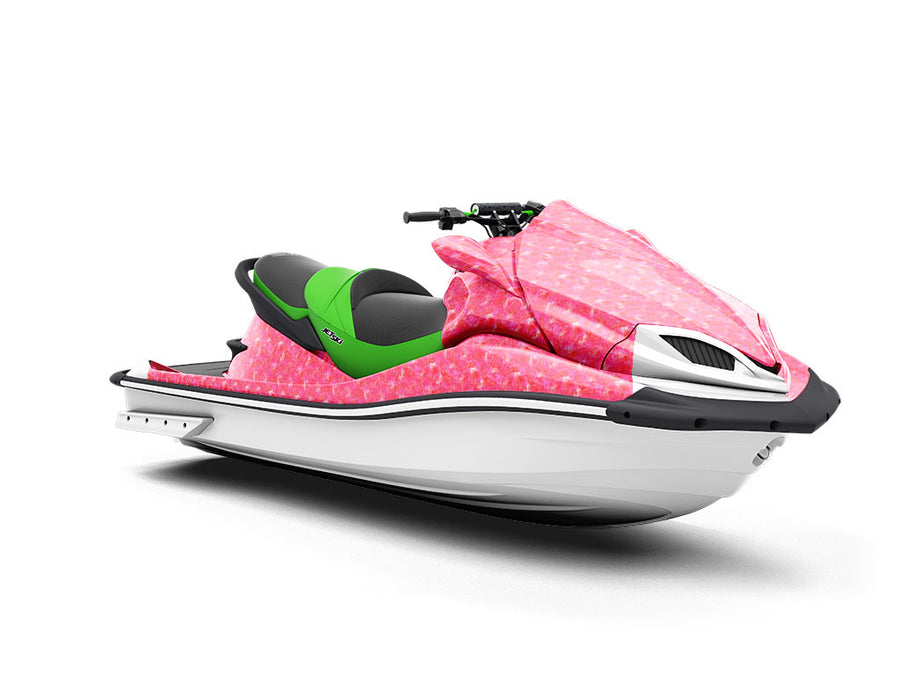 Passionate Rose Tie Dye Jet Ski Vinyl Customized Wrap
