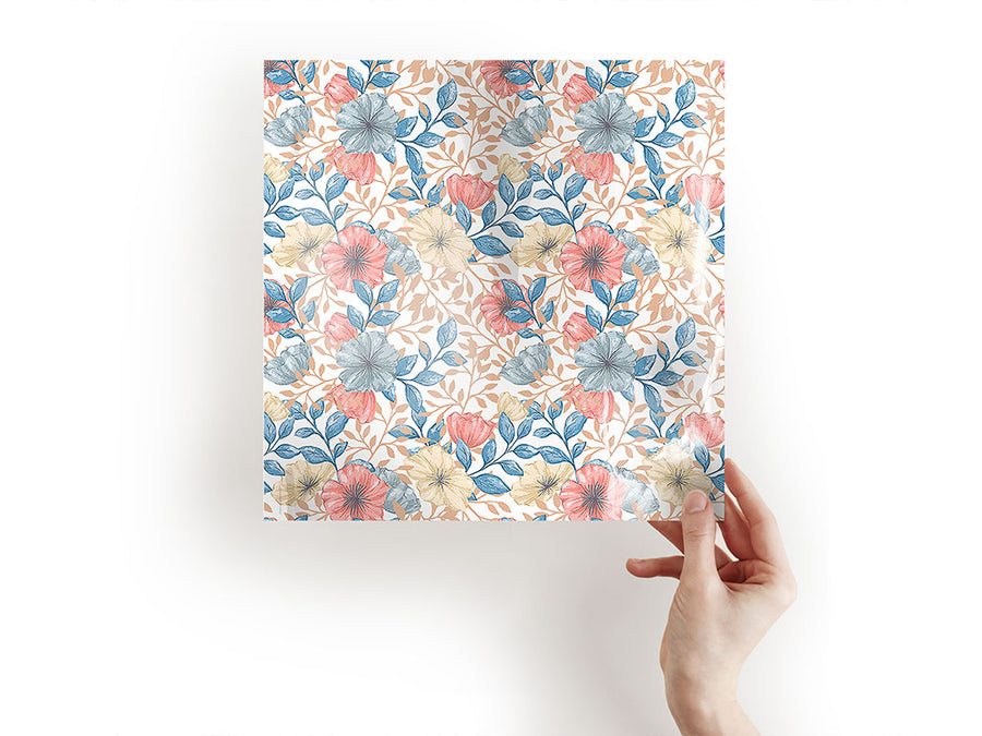 pastel blooms floral Craft Sheets