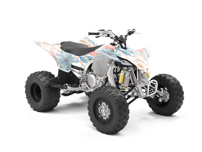 Pastel Blooms Floral ATV Wrapping Vinyl