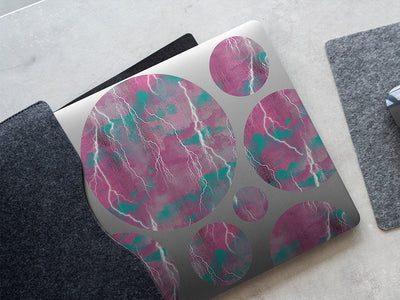 pastel bolts sky DIY Laptop Stickers