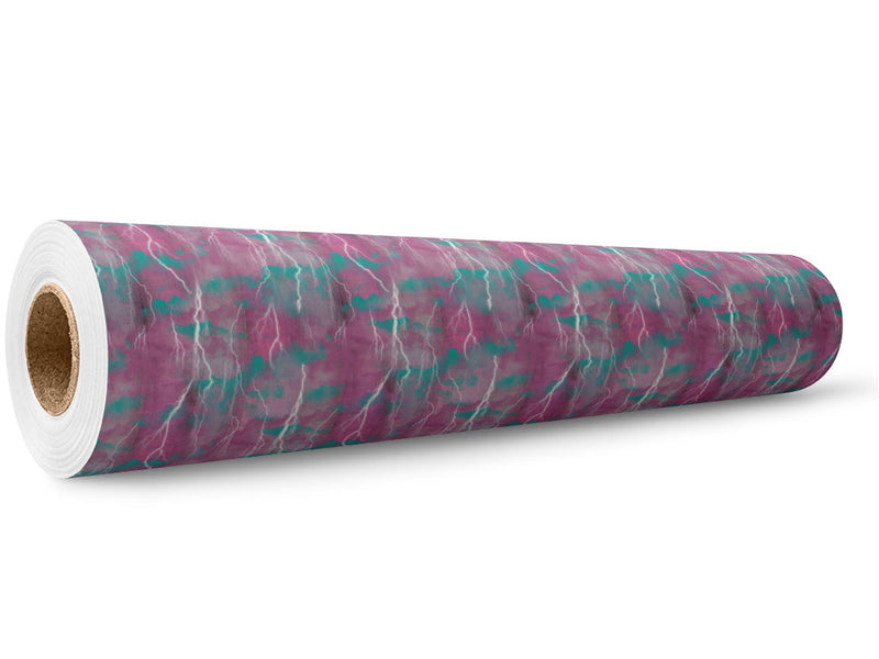 Pastel Bolts Sky Wrap Film Wholesale Roll~Rwraps Series 914 Digitally Printed Vinyl Roll~5