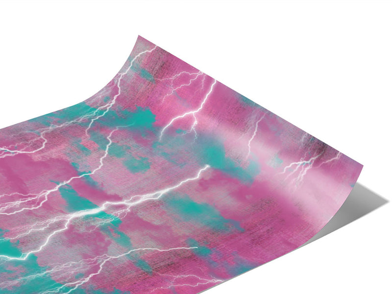 Pastel Bolts Sky Vinyl Wraps~Rwraps Series 914 Digitally Printed Vinyl Wrap~0