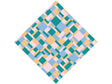 Pastel Bricks Toy Room Vinyl Wrap Pattern