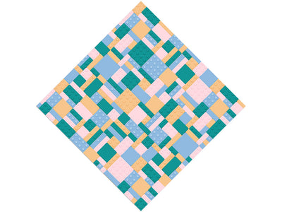 Pastel Bricks Toy Room Vinyl Wrap Pattern