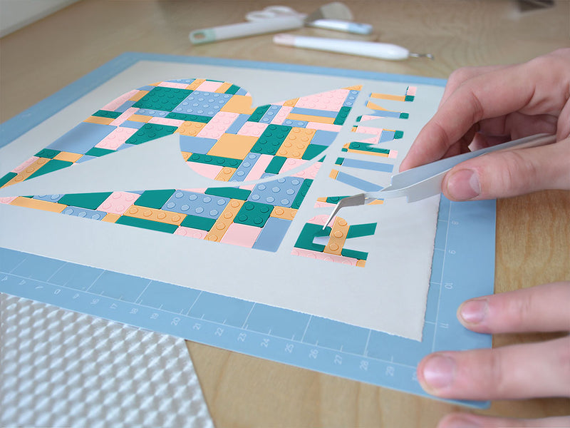 pastel bricks toy room Easy Weed Craft Vinyl