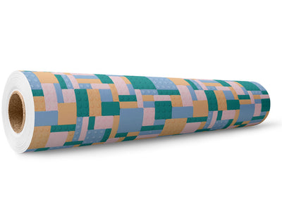 Pastel Bricks Toy Room Wrap Film Wholesale Roll~Rwraps Series 914 Digitally Printed Vinyl Roll~5