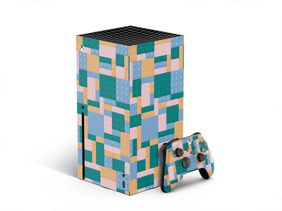pastel bricks toy room XBOX DIY Decal