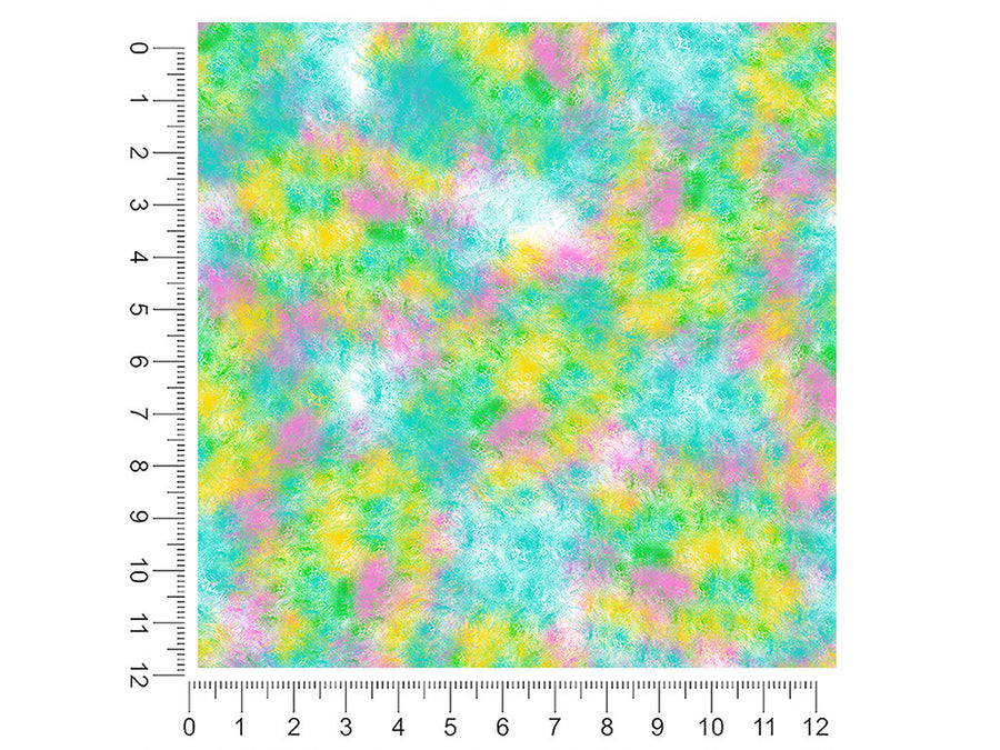 pastel daydream tie dye 1ft x 1ft Craft Sheets