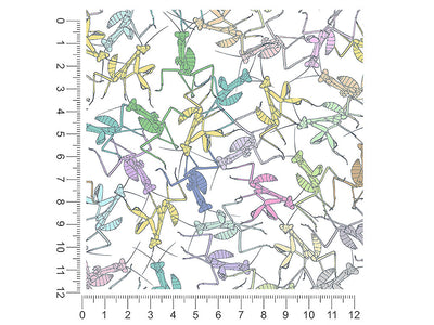 pastel fighters bug 1ft x 1ft Craft Sheets