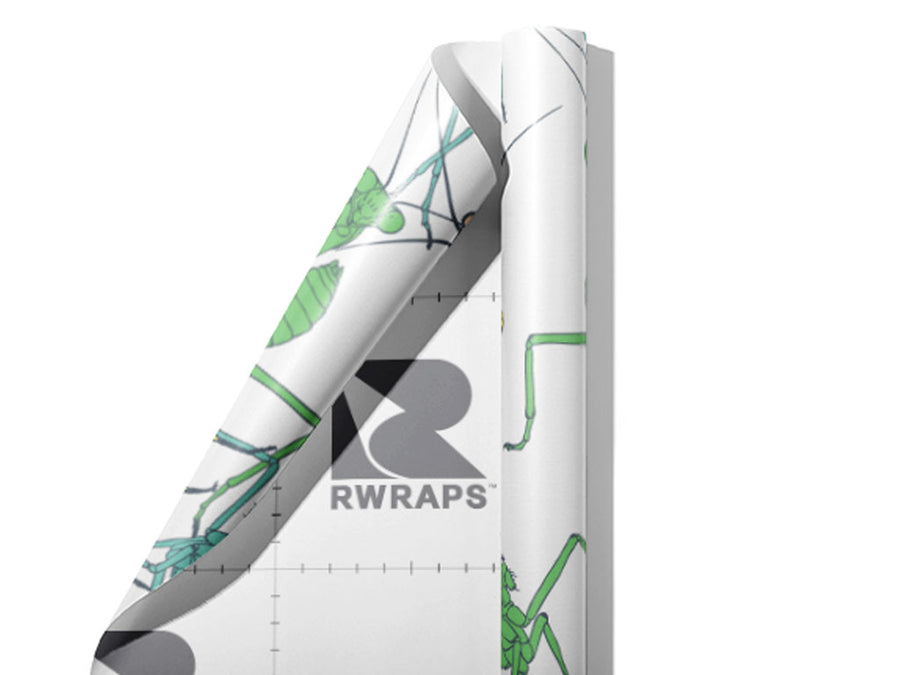 Pastel Fighters Bug Wrap Film Sheets~Rwraps Series 914 Pastel Fighters Bug Scrolled Sheet~3