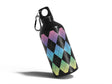 pastel gradient argyle Water Bottle DIY Stickers