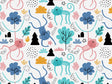 Pastel Jungle Primate Vinyl Wrap Pattern~Rwraps Series 914 Digitally Printed Vinyl Wrap~0