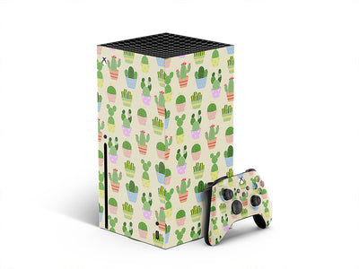 pastel needles cactus XBOX DIY Decal