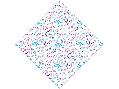 Pastel Notes Music Vinyl Wrap Pattern