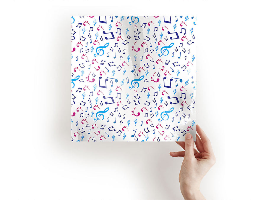 pastel notes music Craft Sheets
