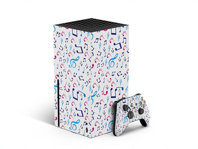 pastel notes music XBOX DIY Decal