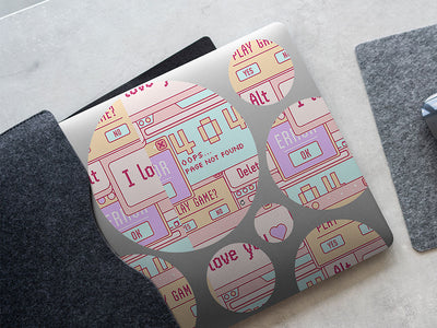 DIY Laptop Stickers