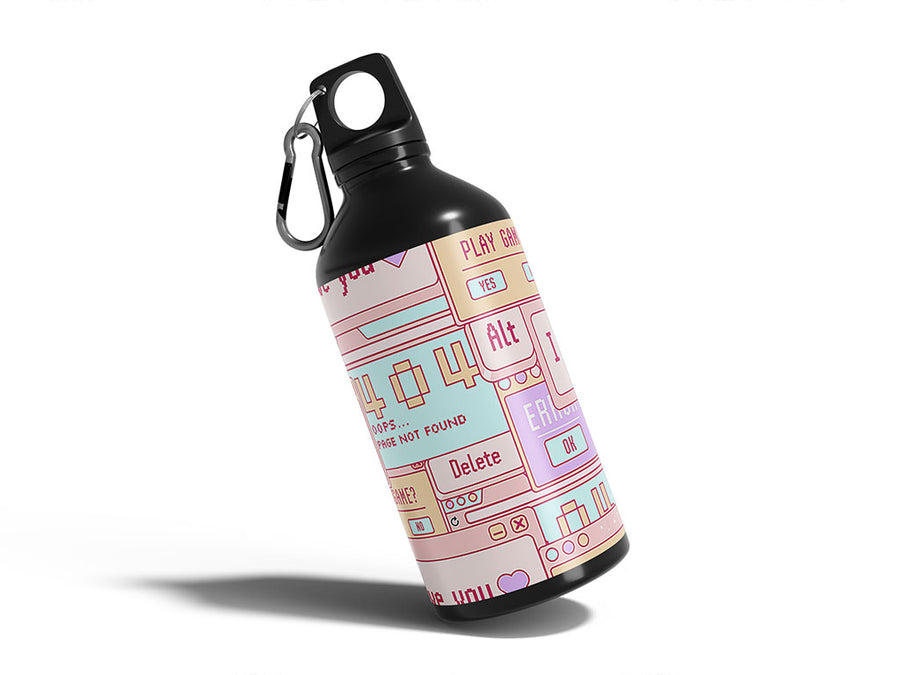 Water Bottle DIY Stickers