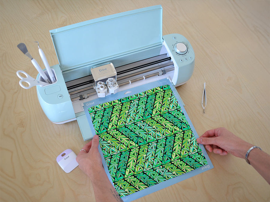 pastel prism mosaic Cricut Compatible Vinyl