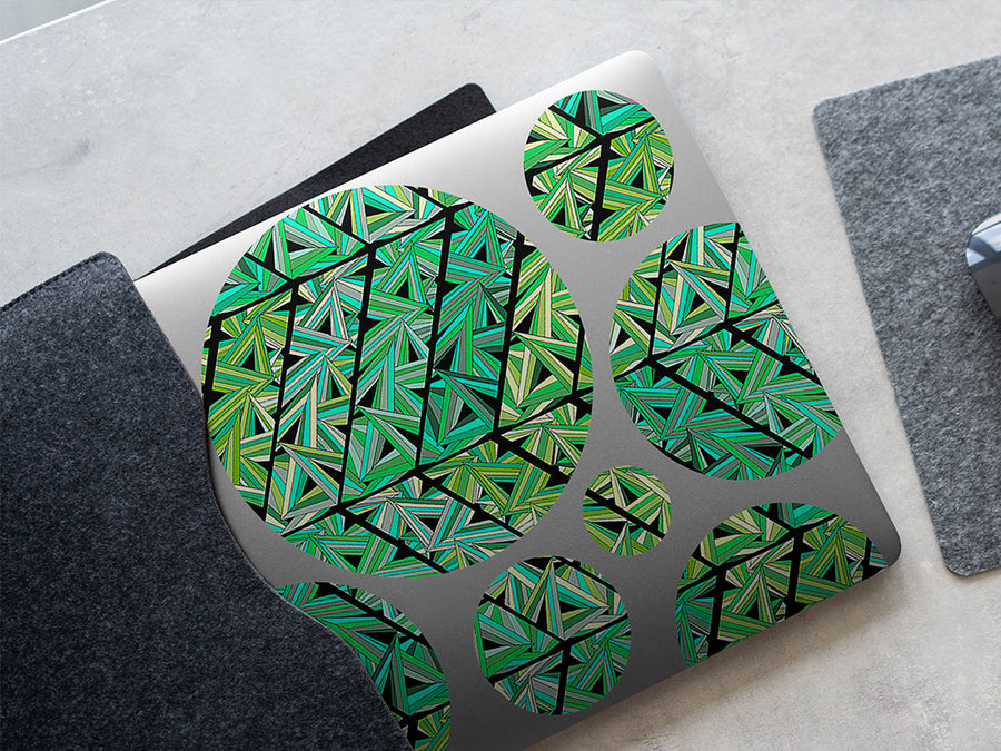 pastel prism mosaic DIY Laptop Stickers