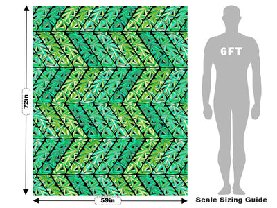 Pastel Prism Mosaic Vehicle Wrap Scale~Rwraps Series 914 Pastel Prism Mosaic Measurements~1