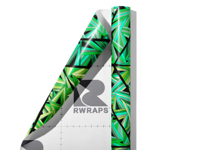 Pastel Prism Mosaic Wrap Film Sheets~Rwraps Series 914 Pastel Prism Mosaic Scrolled Sheet~3
