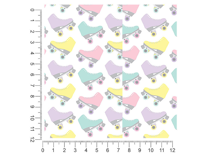 pastel quads sport 1ft x 1ft Craft Sheets