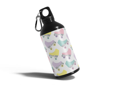 pastel quads sport Water Bottle DIY Stickers