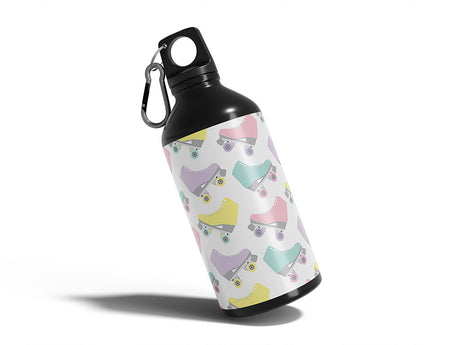 pastel quads sport Water Bottle DIY Stickers