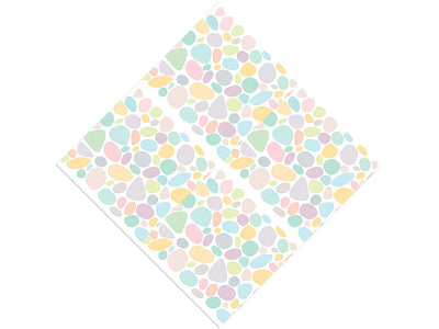 Pastel Rainbow Cobblestone Vinyl Wrap Pattern