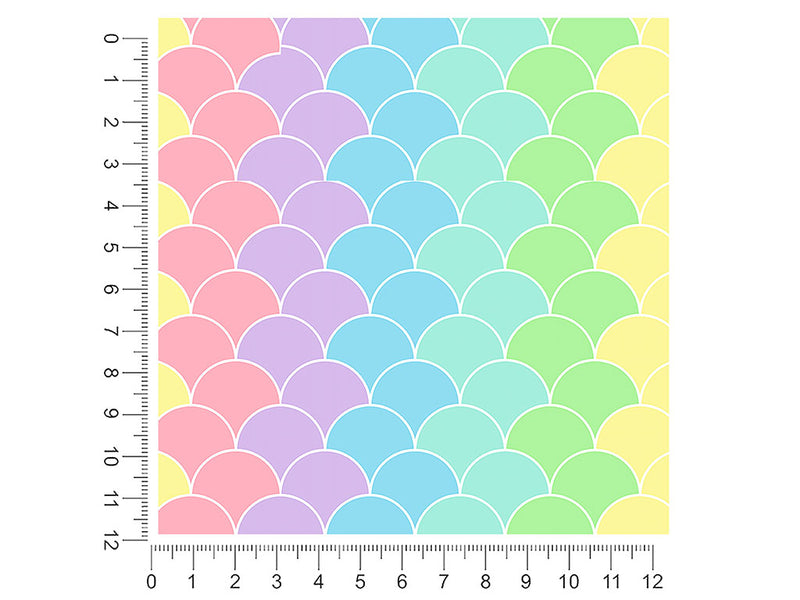 pastel scales animal 1ft x 1ft Craft Sheets