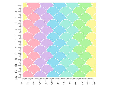 pastel scales animal 1ft x 1ft Craft Sheets