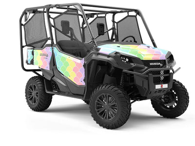 Pastel Scales Reptile Utility Vehicle Vinyl Wrap