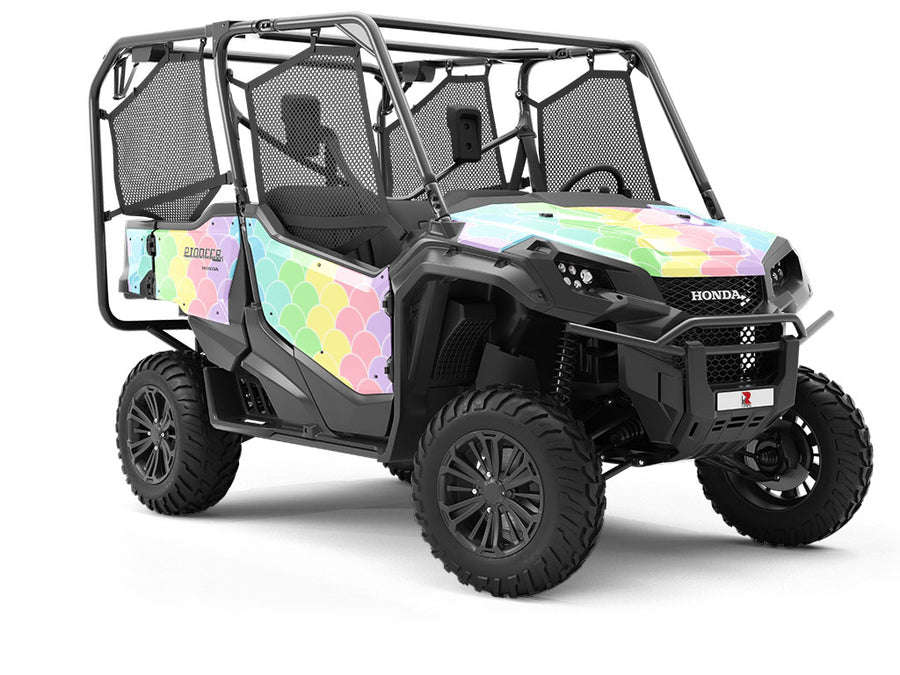 Pastel Scales Reptile Utility Vehicle Vinyl Wrap