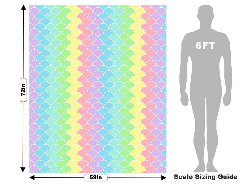 Pastel Scales Reptile Vehicle Wrap Scale~Rwraps Series 914 Pastel Scales Reptile Measurements~1