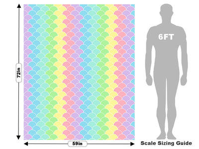 Pastel Scales Reptile Vehicle Wrap Scale~Rwraps Series 914 Pastel Scales Reptile Measurements~1