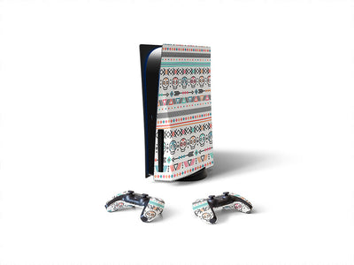pastel sugar day of the dead Sony PS5 DIY Skin